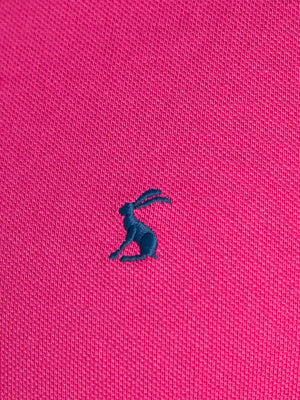 Joules Woody Magenta Pink Cotton Pique Polo Shirt