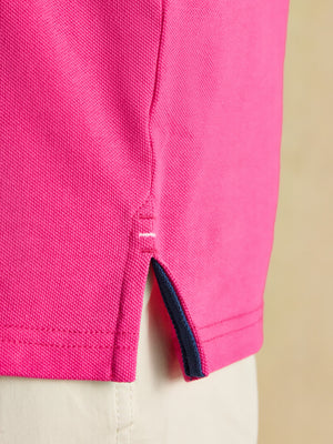 Joules Woody Magenta Pink Cotton Pique Polo Shirt