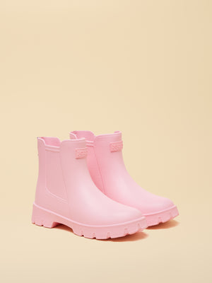 Joules Raindance Light Pink Lightweight EVA Ankle Wellies