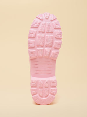 Joules Raindance Light Pink Lightweight EVA Ankle Wellies