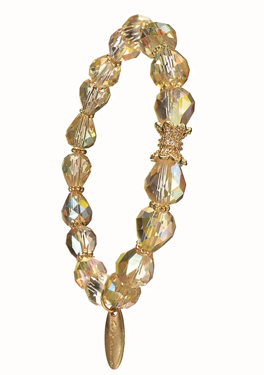 Hot Tomato Shine On Golden Shimmer Bracelet