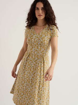 Seasalt Inky Botanical Tansy Pier View Jersey Dress