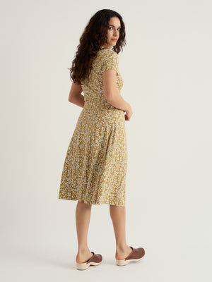Seasalt Inky Botanical Tansy Pier View Jersey Dress