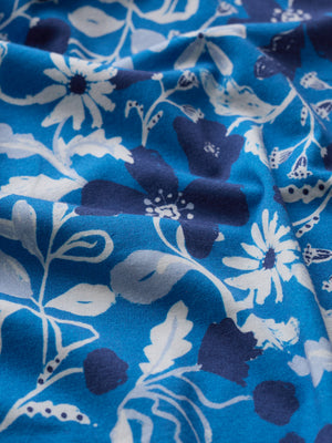 Seasalt Winding Meadow Sailboats Knee Length Rose Skirt