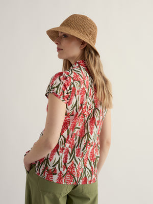 Seasalt Red Hot Poker Chalk Rushmaker Shirt