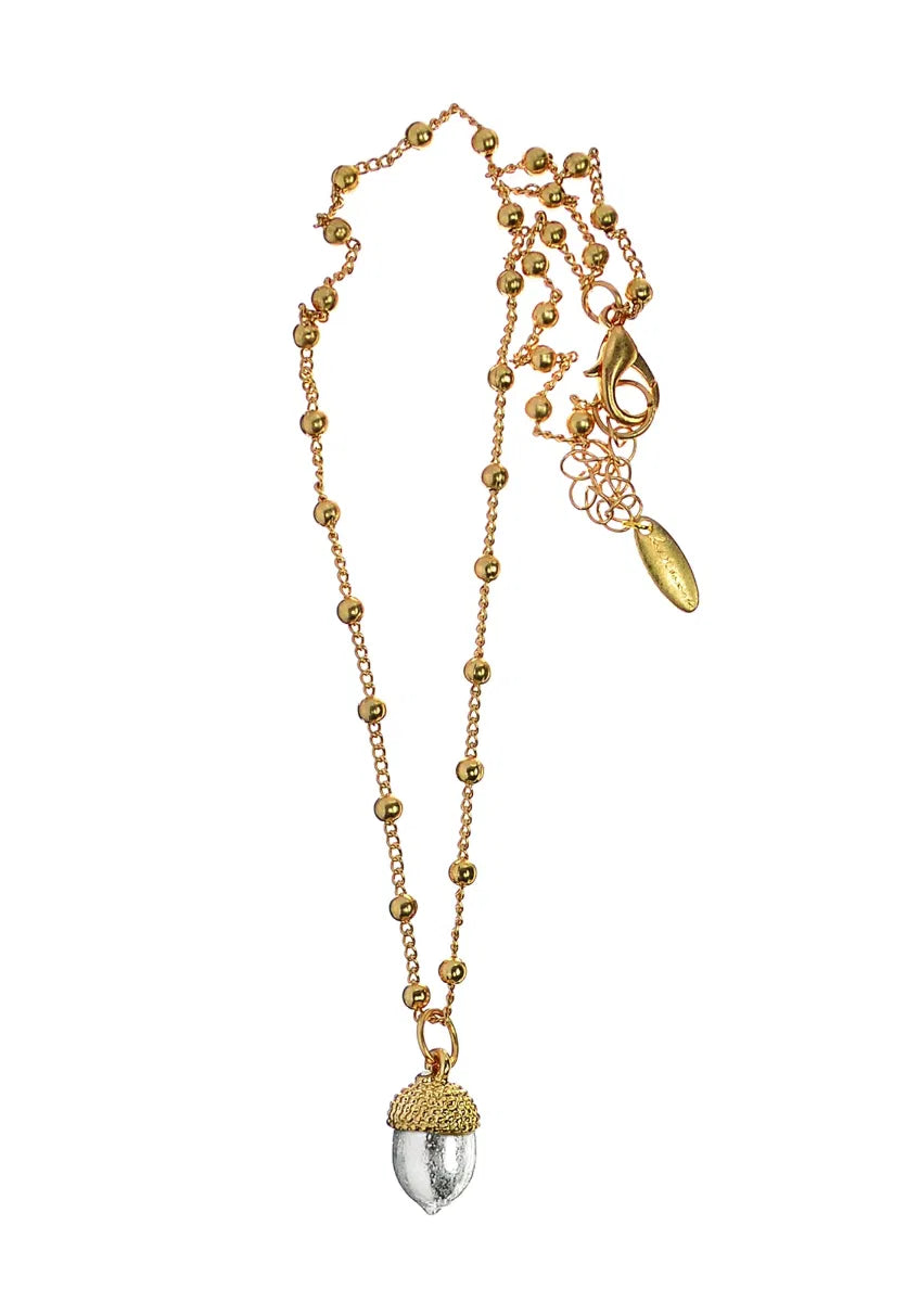 Hot Tomato Mighty Mini Acorn Necklace