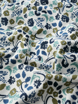 Seasalt Beach Blooms Chalk S/S April Dress