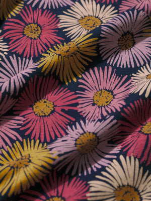 Seasalt Painted Asters Maritime Short Sleeved April Dress