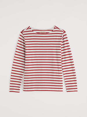 Seasalt Breton Deep Rust Sailor Shirt
