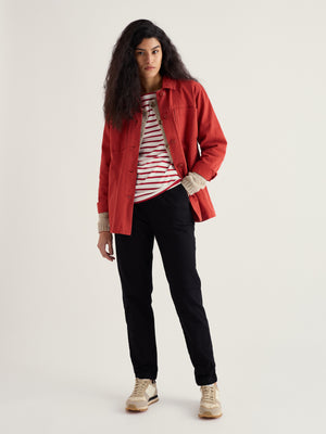 Seasalt Breton Deep Rust Sailor Shirt