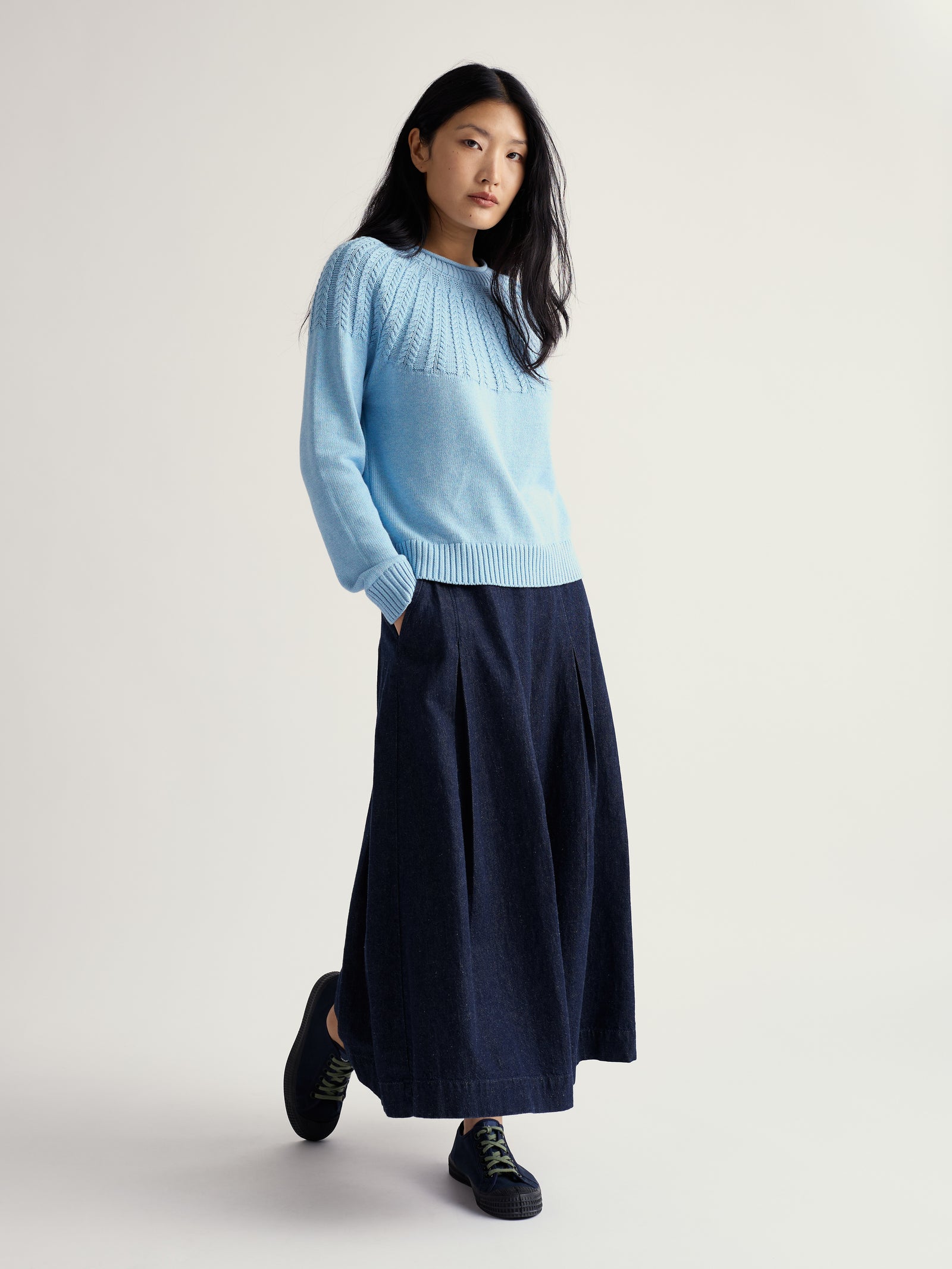 Seasalt Spring Sky Stone Chat Jumper