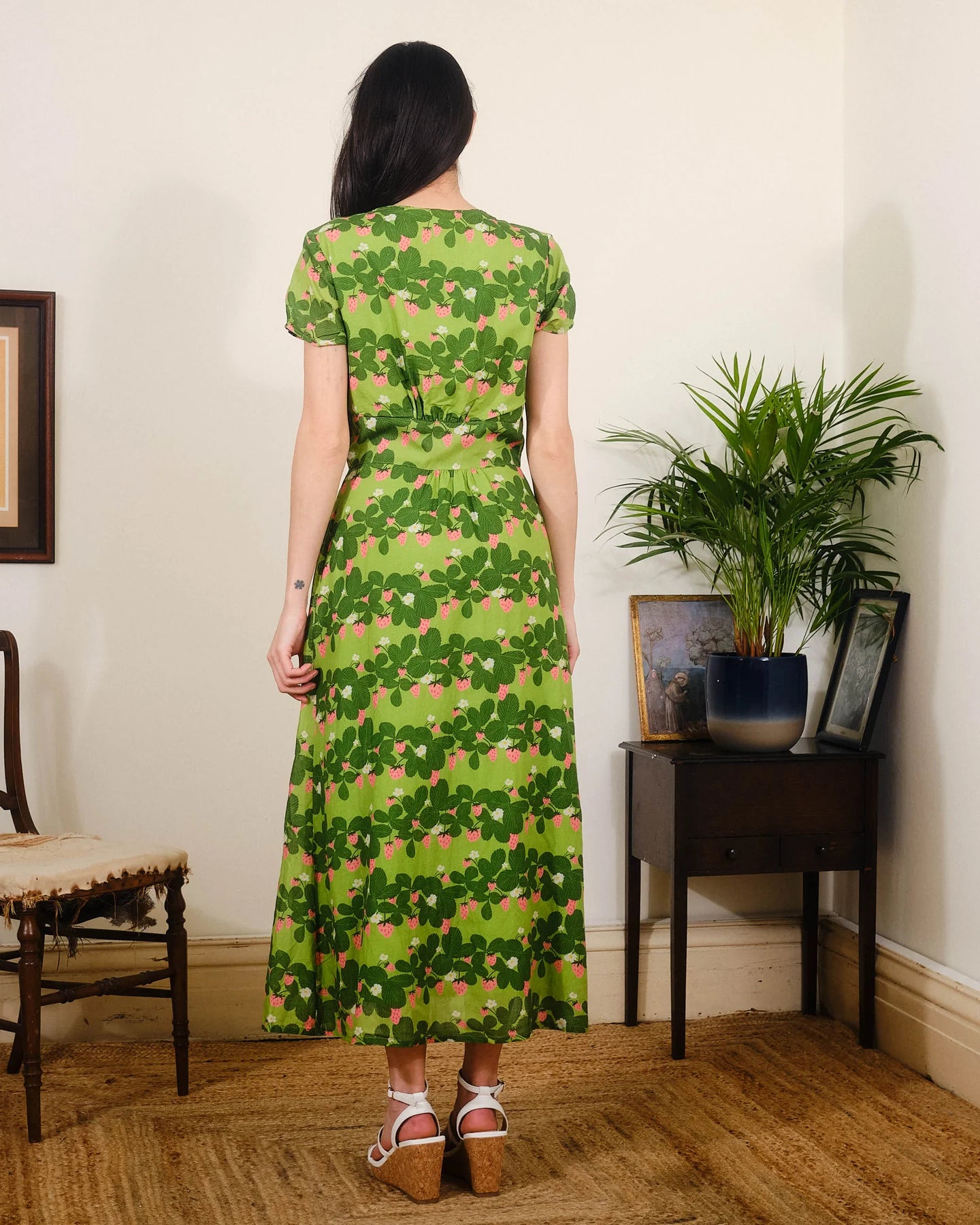 Pretty Vacant Strawberry Picking Tanya Dress