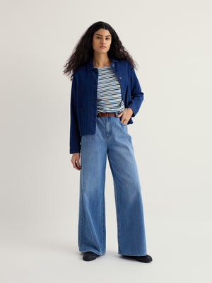 Seasalt Pellitras Dusk Tremayne Quay Jersey Top