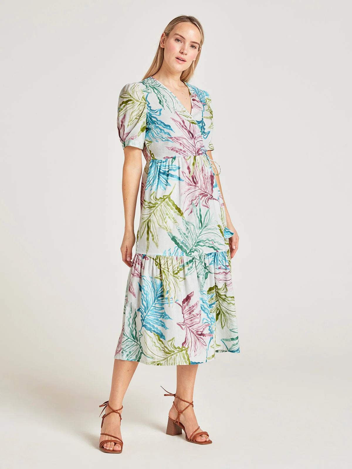 Thought Laurel Hemp Wrap Dress