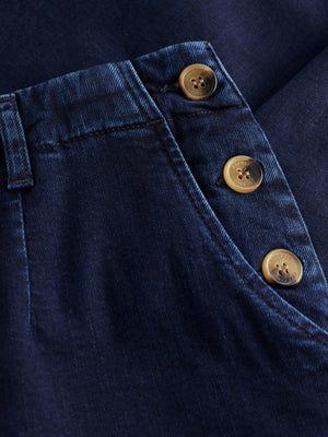 Seasalt  Dark Indigo Wash Waterdance Trouser