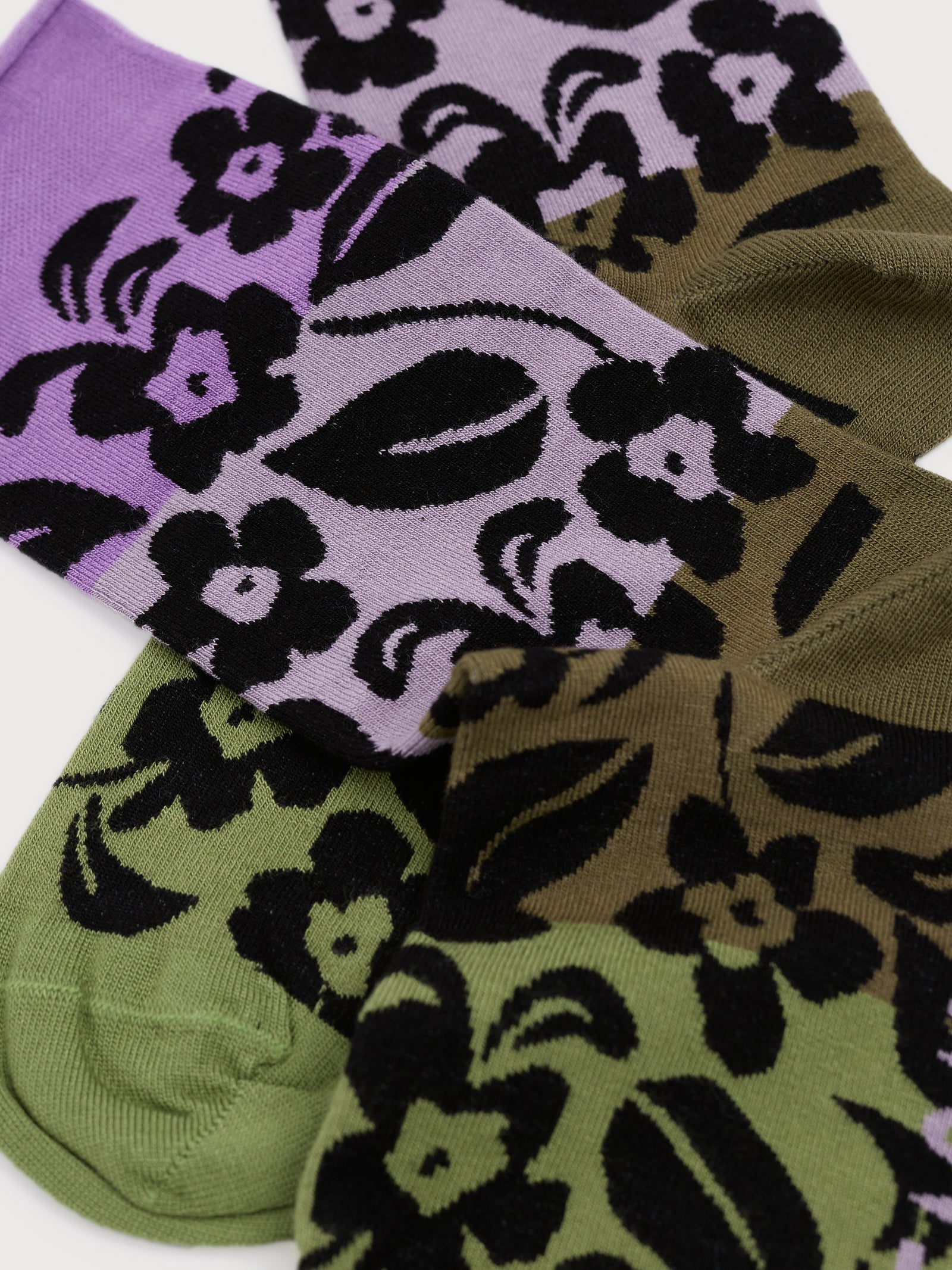 Seasalt Winsome Floral Mix Women's Bamboo Arty Socks