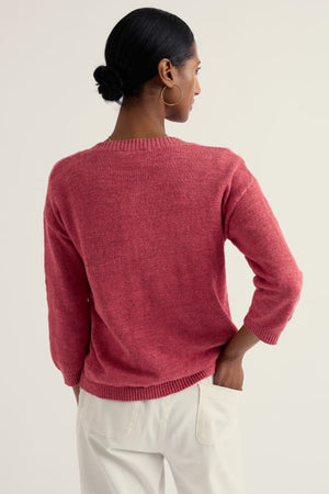Seasalt Echinacea Pentire Steps Linen & Organic Cotton Cardigan