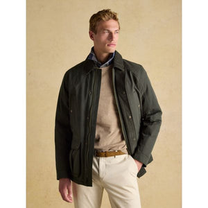 Joules Green Farleigh Waterproof Midweight Country Coat