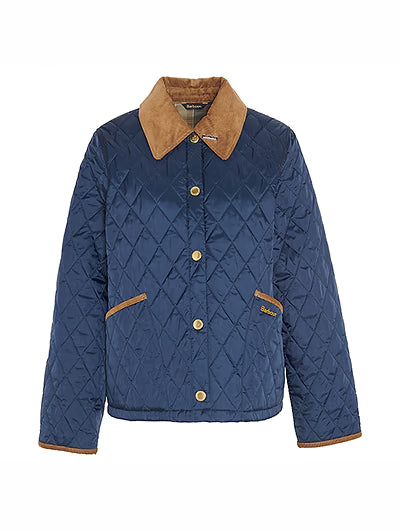 Barbour 30th Anniversary Liddesdale Navy/Classic Cropped Jacket