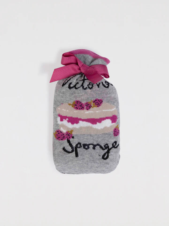 Thought Grey Marle Victoria  Organic Cotton Socks In A Bag