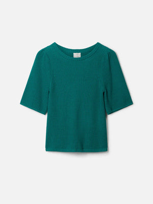 Thought Midori Green Perfect Organic Cotton Knit T-Shirt