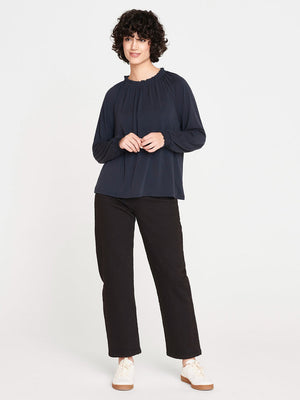 Thought Navy Oaklee Modal Jersey Top