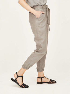 Thought Hadley Elephant Grey Belted Trousers
